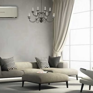 Airluxx airco in woonkamer