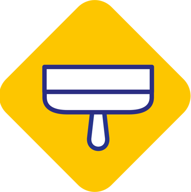 Travaux de plâtreries, plâtrier, enduit, bandes, place
