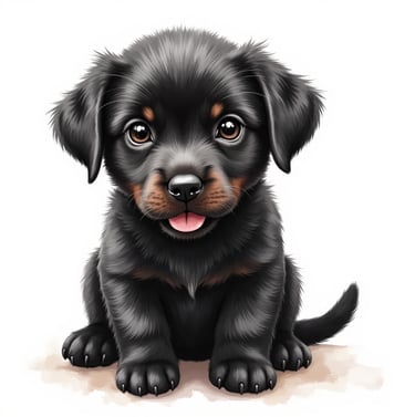 free cute dog clipart
