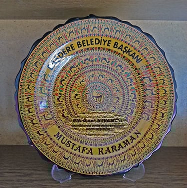 Ömer Kıvanç Başdere Belediyesi Plaket