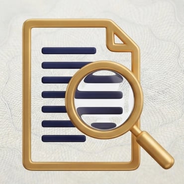 Icono de lupa: Detectamos errores en tu trámite de pensión ISSSTE.