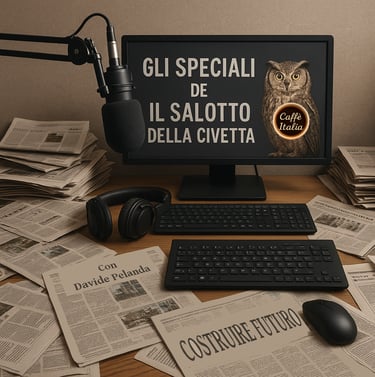 Il Salotto della Civetta di Caffè Italia. IL sociale raccontato da Davide Pelanda