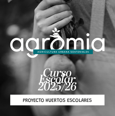 Diseño de logotipo e identidad visual para Agromia, proyecto de agricultura urbana sostenible y huer