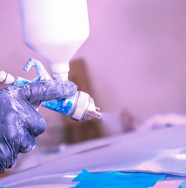 lakierowanie elementów plastikowych