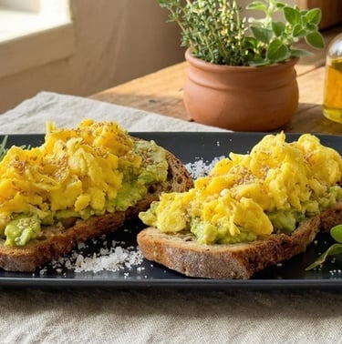 How to make avocado toast breakfast