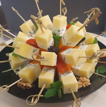 Piqués de fromages