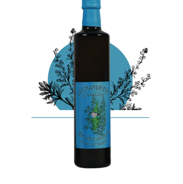 Bouteille d'absinthe La chanvriere 54% du val de travers