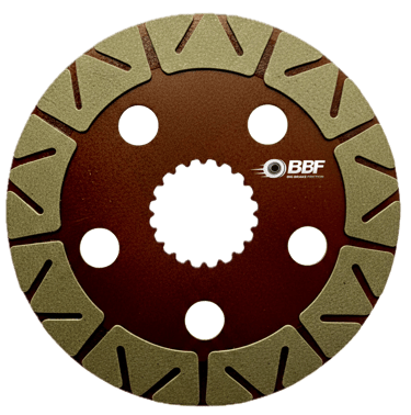 Farm Trac 8 inch 20 spline OIB brake plate