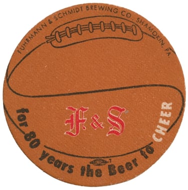 Fuhrmann & Schmidt Brewing Beer Advertising Sports Memorabilia 