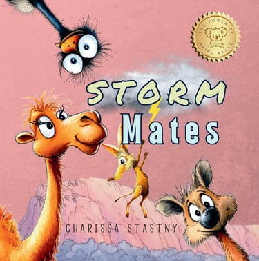 Book cover by Charissa Stastny - Storm Mates