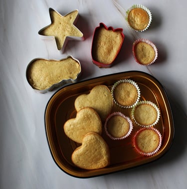 Gluten Free Maple Syrup Rice & Oat Flour Cake