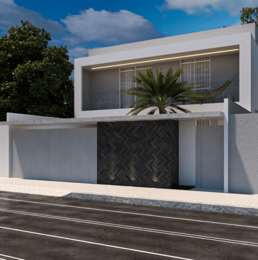 3D Arquitetônico renderizado Fonte: Nicole Martins Arquitetura