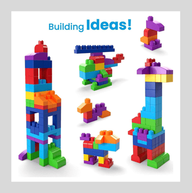 MEGA BLOKS Fisher-Price Toddler Block Toys