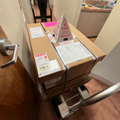 White-glove medical device delivery in Oracle, AZ.