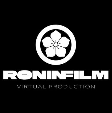 k:ai - a black and white logo for ronfim film