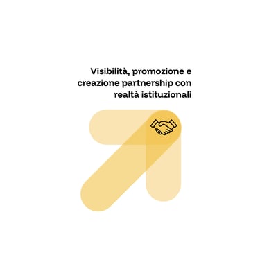 Vantaggi visibilità promozione e partnership