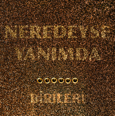 Birileri – Neredeyse Yanımda, altın dokulu zemin.
