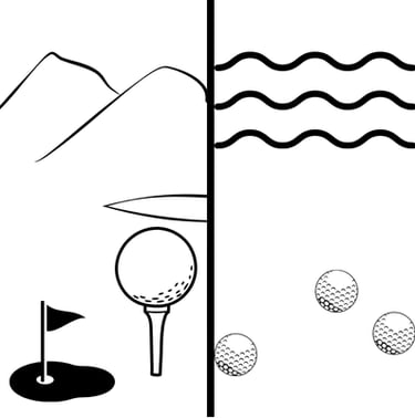 Golfbälle Tauchen Stegreparaturen Bojenlegung Unterwasser