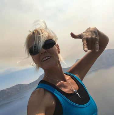 Universal Peace Sign at Crater Lake