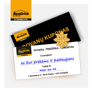 Dovanų kuponas