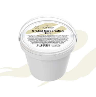 professional kitchen chefs, innovative food condiments, grated horseradish