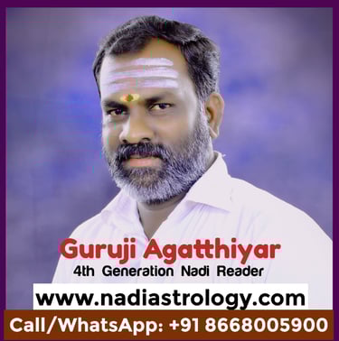Nadi Astrology Guruji Agatthiyar