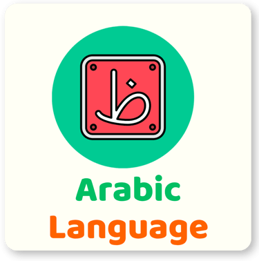 Grade-level appropriate Arabic class utilizing specialized Arabic curriculum in teaching non-native 