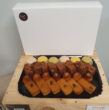 Petits fours sucrés secs et moelleux