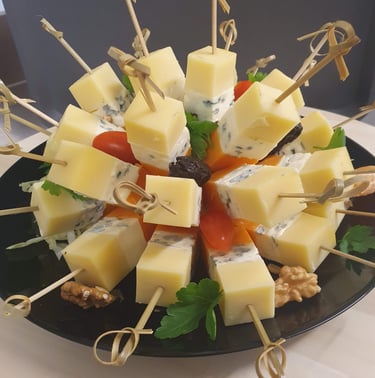 Piqués de fromages