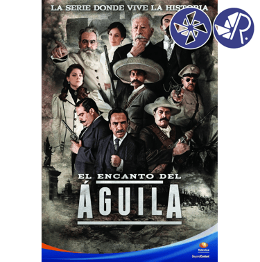 Portada y calificación de la serie El Encanto del Aguila.
