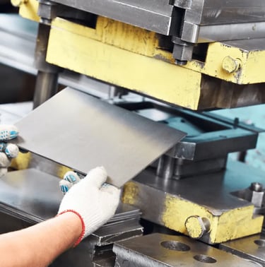 Sulvinor stamping press