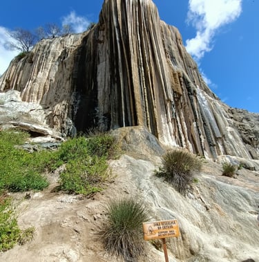 Visita hierve el agua en taxi