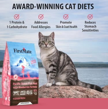 Firstmate Pet Foods Renaissance Grain Free Cat Food With Blueberries, 10-Pound