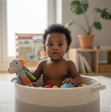 Accompagnement du développement moteur et de l'éveil du bébé par l'ostéopathie.