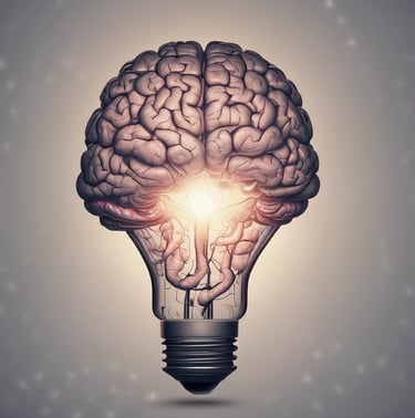 A child and parent working together on a creative DIY project at home