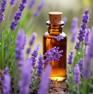 Lavender oil for calm and anxiety management