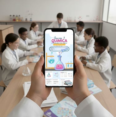 paquete completo de recursos digitales para docente de quimica