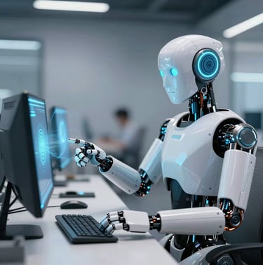 Robot creando automatismos