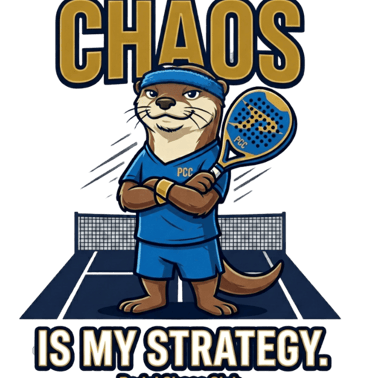 Padel player with padel racket