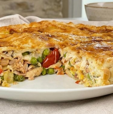 Comfort Everyday Meals | Chicken Puff Pastry Pie