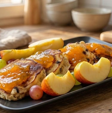 Vegetarian recipe for protein pancakes