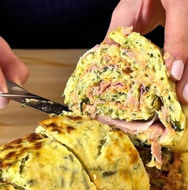 How to make gluten free baked zucchini roll ups