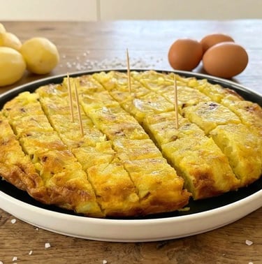 Tapas recipe for Spanish Tortilla