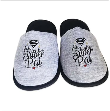 Pantufa Chinelo Pai Dia Pais Presente Confortável
