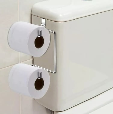 Suporte Duplo para Papel Higiênico 