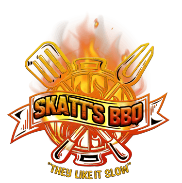 Logo for skatts bbq
