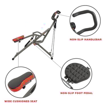 row and ride exercise machine