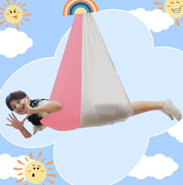 Sensory swing pink