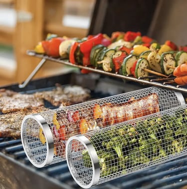 BBQ net tubes