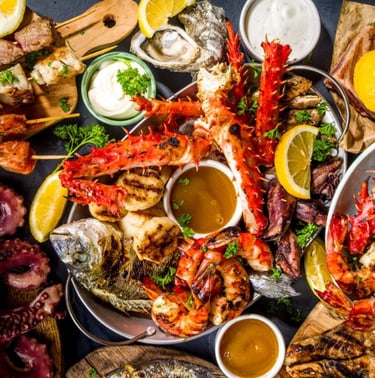 Grilled Seafood